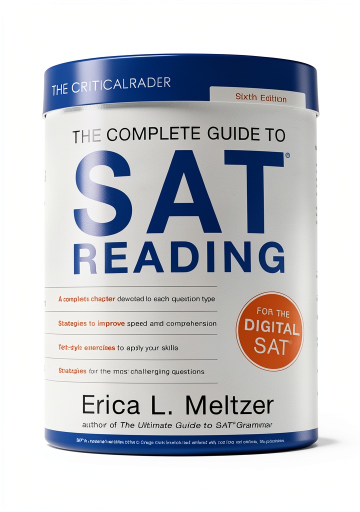 Installing SAT & PSAT Test Guide by The Critical Reader, 6th Edition, Kindle on a wooden desk