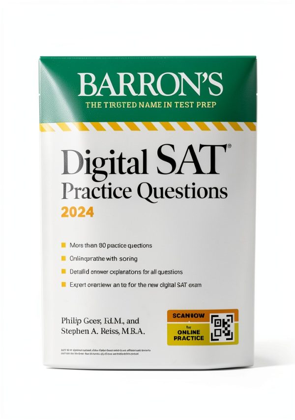Barron's SAT Study Guide eBook for Teens – 372 Pages Practice Tests-0