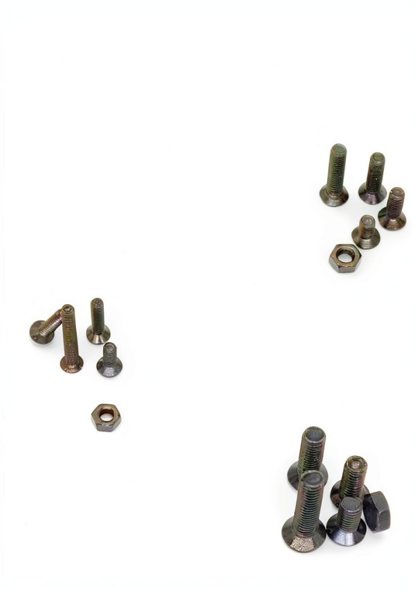 M4 Flat Head Screws & Hex Nuts Kit by binifiMux – 220pcs Assortment-3