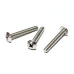 M4 x 30mm Truss Head Screws 50pcs 304 Stainless Steel Phillips QXSKSLH-0
