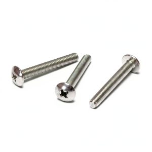 M4 x 30mm Truss Head Screws 50pcs 304 Stainless Steel Phillips QXSKSLH-0