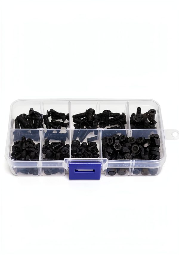 M4 Flat Head Screws & Hex Nuts Kit by binifiMux – 220pcs Assortment-6