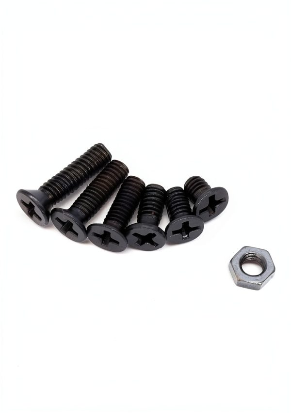 M4 Flat Head Screws & Hex Nuts Kit by binifiMux – 220pcs Assortment-4