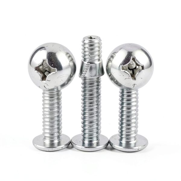 MroMax 15Pcs M4 x 5mm Truss Head Machine Screws 304 Stainless Steel-4