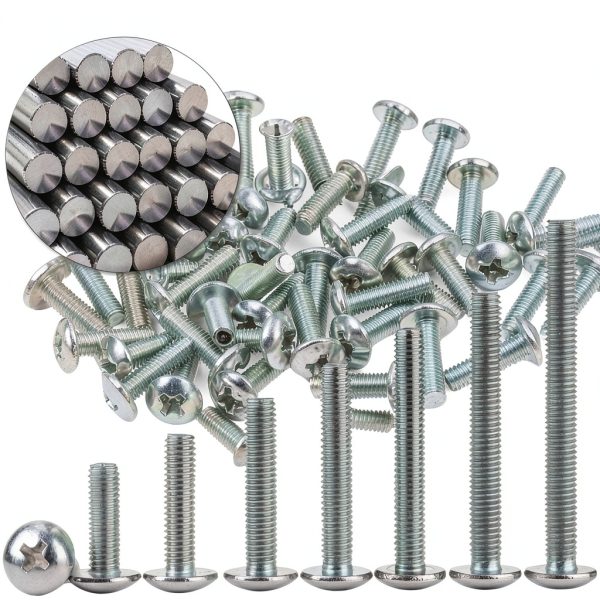 MroMax 15Pcs M4 x 5mm Truss Head Machine Screws 304 Stainless Steel-3